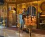 Литургия в Храме Всех Русских Святых